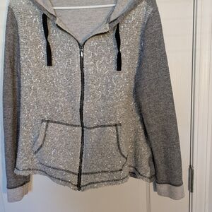 Sparkling Silver Women's Hoodie